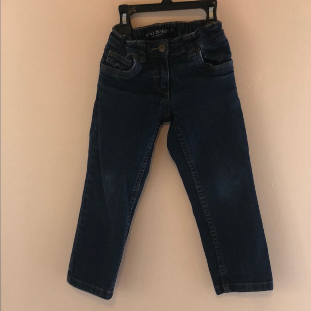 Mini Boden Kids Dark Blue Jeans